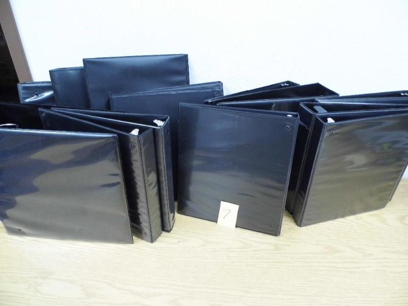 15 Assorted Binders