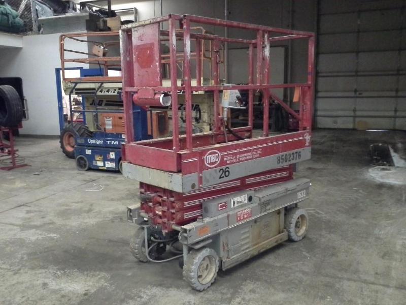Scissor Lift, Aerial lift platform.