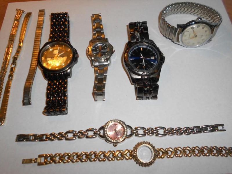 Quartz watchs and watch bands....