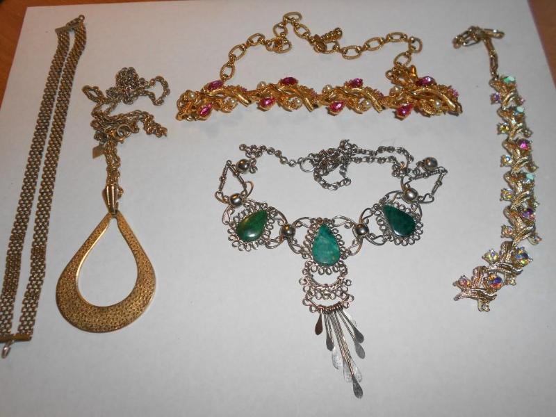 Necklaces and&nbspbracelets....
