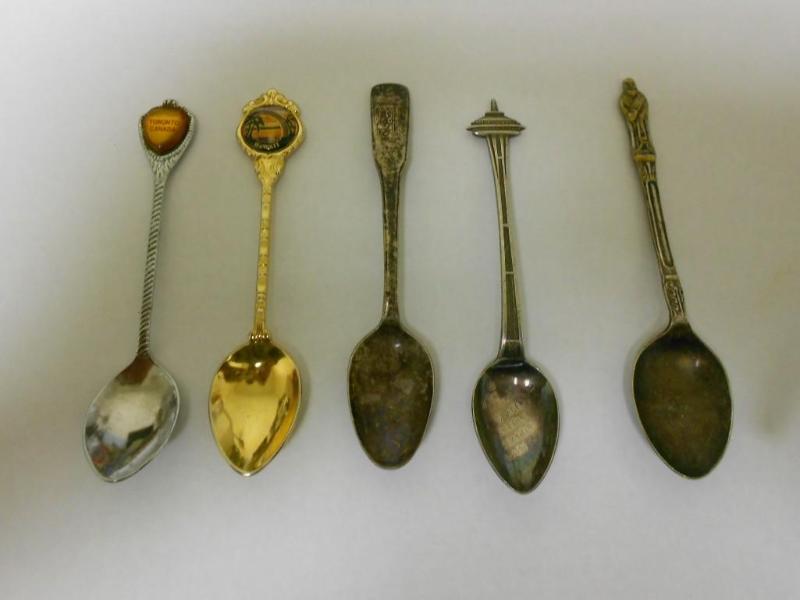 5 Souvenir Spoons....