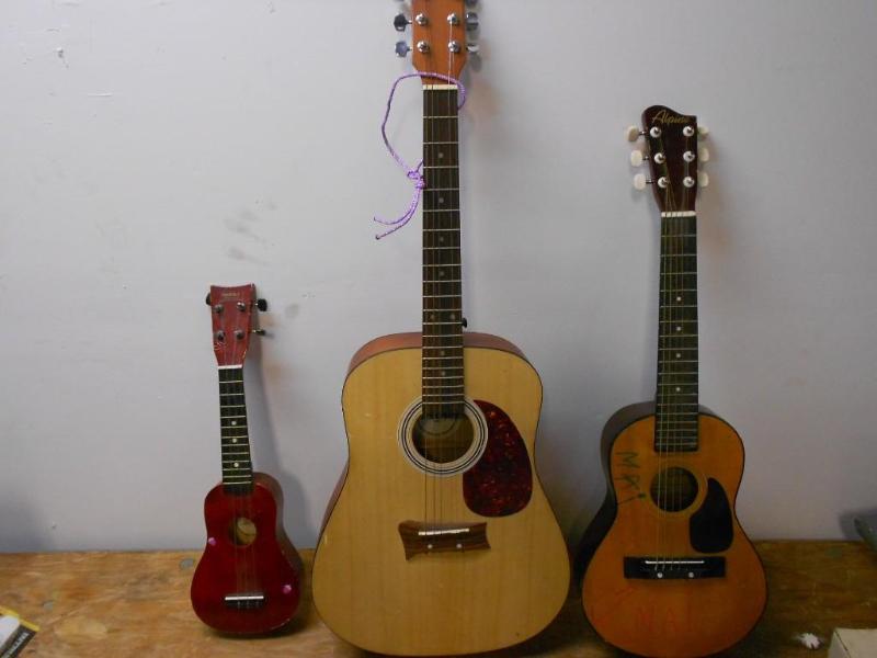Pair of First Act Guitars and a Al...