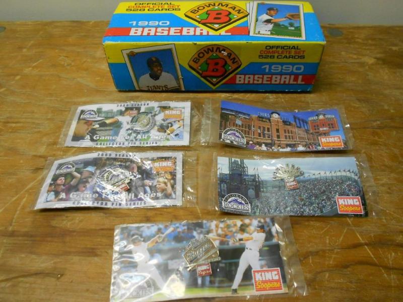 Complete set of Bowman 1990 Basebal...