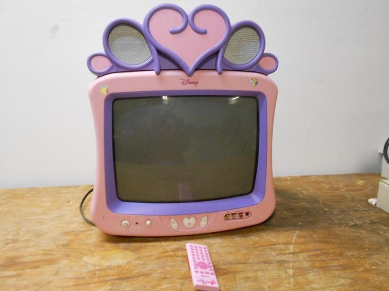 Disney 13 Barbie TV with Remote....