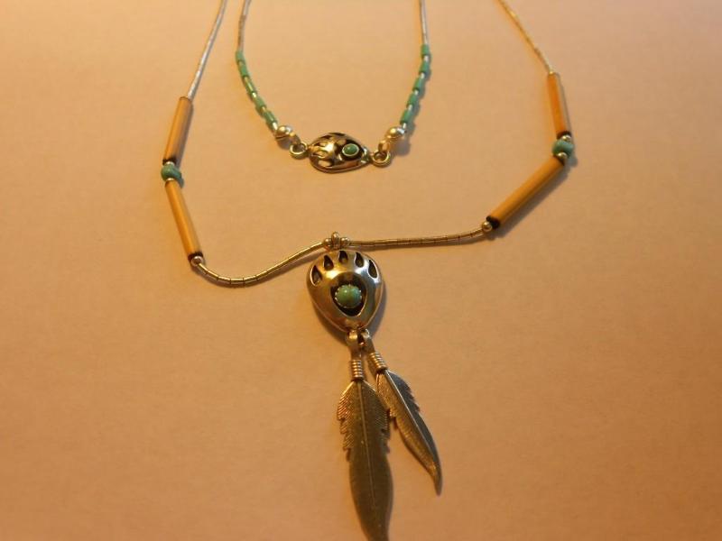 Turquoise necklace and bracelet....