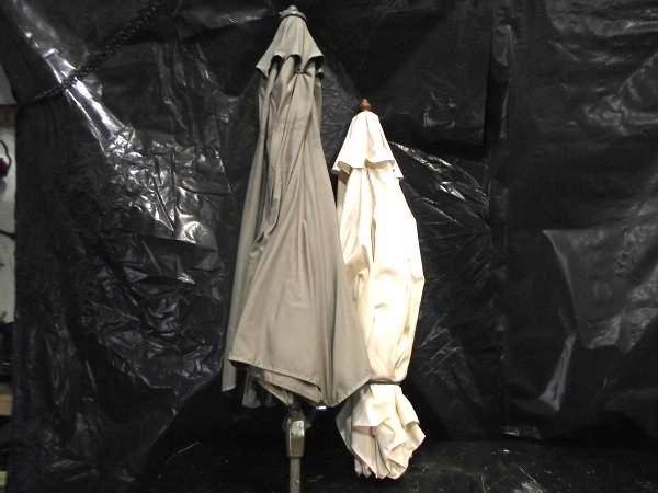 lot 30 image: (2) Patio Umbrellas ...