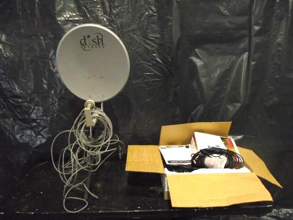 lot 31 image: Dish And Hook Up Cables   Dish has ...