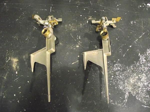 lot 42 image: (2) Metal Sprinklers   Can be linke...