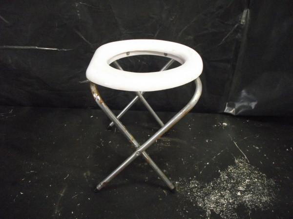 lot 49 image: Portable Toilet Seat   Folds flat ...