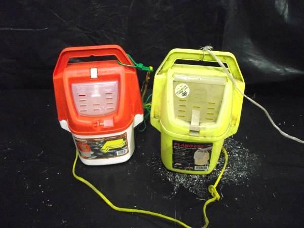 lot 59 image: (2) Minnow Buckets...