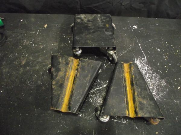 lot 73 image: (1) Set Of Snowmobile Dollies   Mak...