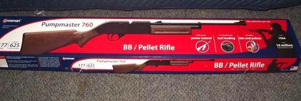 lot 85 image: Crosman B.B Gun   .177 pellets or B...