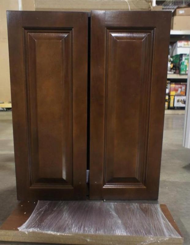 lot 18 image: New Glacier Bay Regency bath storag...
