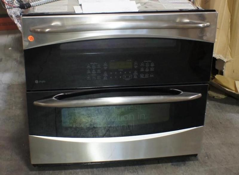 lot 23 image: GE Profile 30 in. Double Electric W...