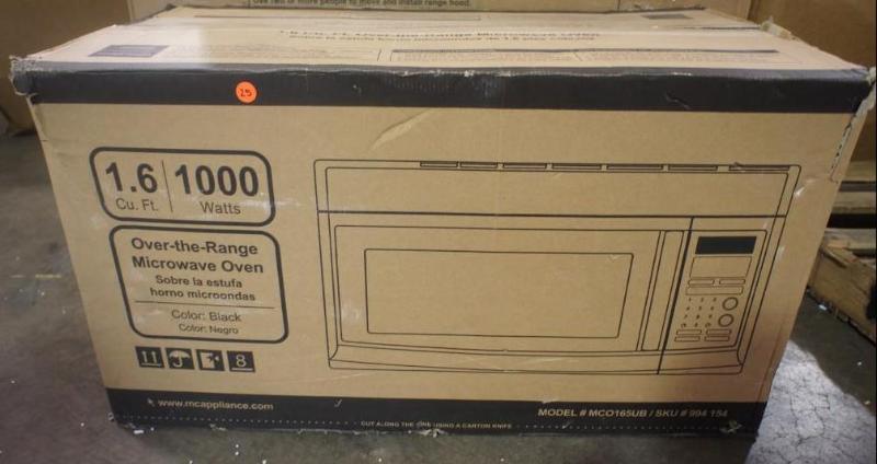 lot 25 image: New in box Magic Chef 1.6 cu. ft. O...