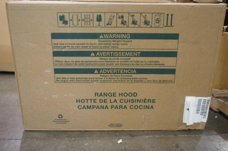 lot 30 image: Whirlpool Gold 36-in Ducted Wall-Mo...