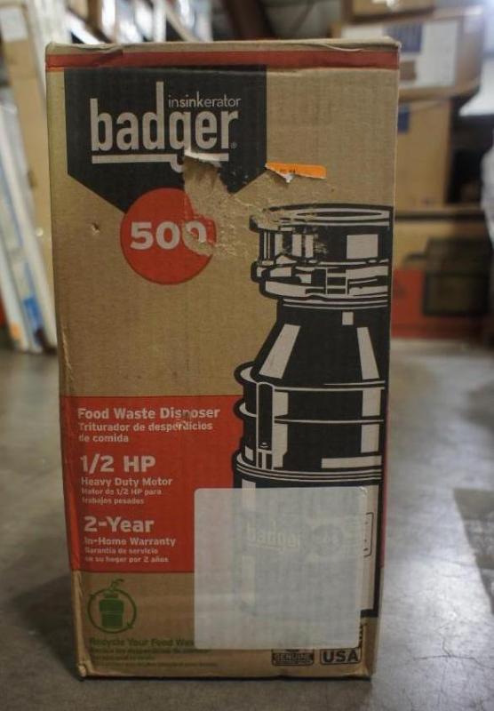 lot 40 image: Badger 12 h.p. Food waste disposal...