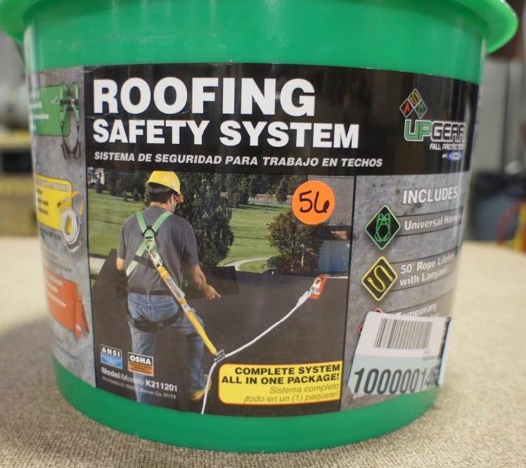 lot 56 image: New in Bucket Roofing Safety System...