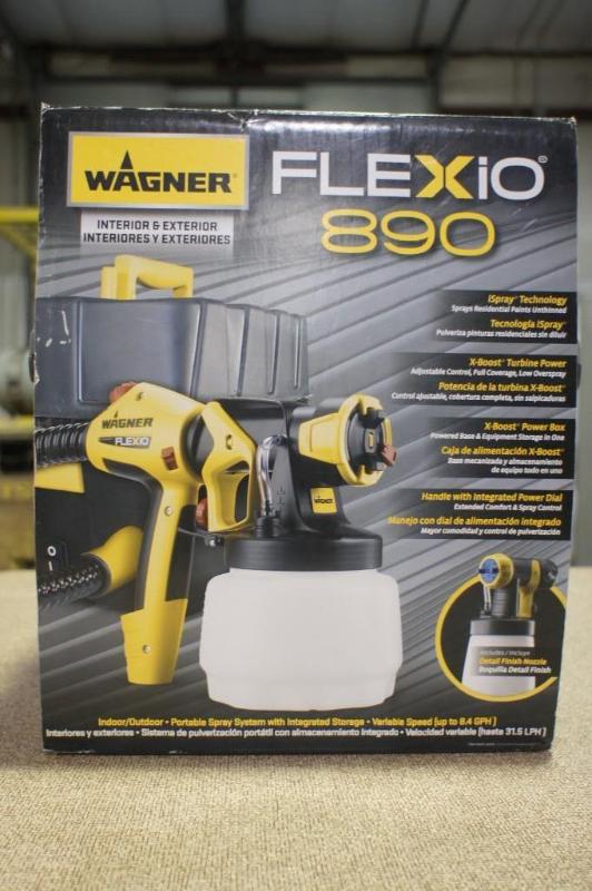 lot 58 image: New in Box Flexio 890 Paint Sprayer...