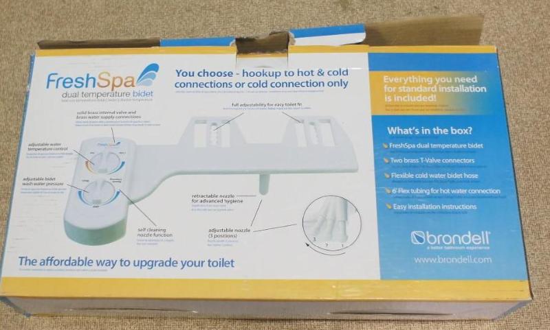 lot 67 image: Fresh-Spa Dual Temperature Bidet. P...