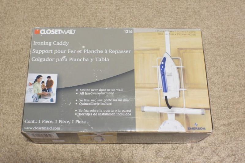 lot 81 image: New Closetmaid Ironing Caddy. Pleas...