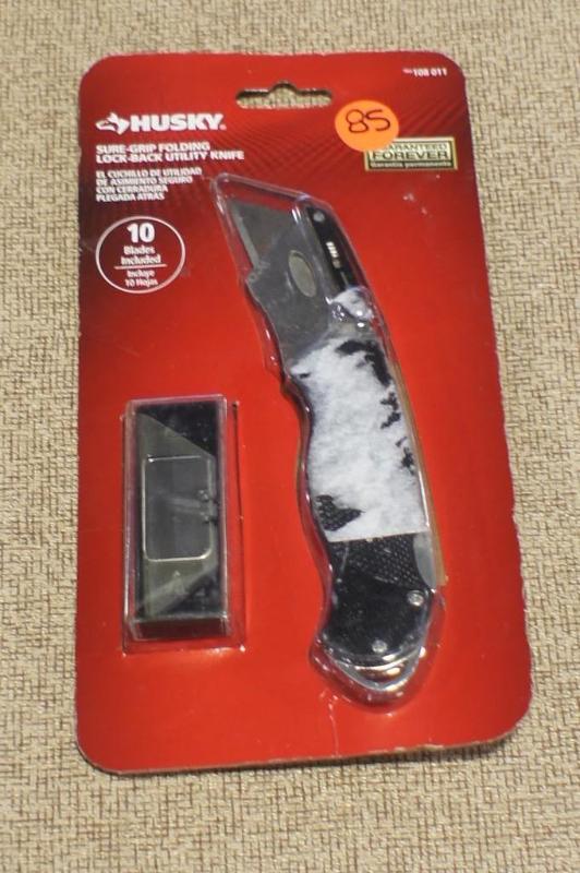 lot 85 image: New in Package Husky Sure Grip Fold...