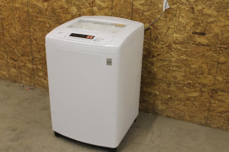 NEW LG 3.6 CU. FT. EXTRA LARGE CAPACITY TOP LOAD WASHER WITH SLEEK AND MODERN FRONT CONTROL DESIGN