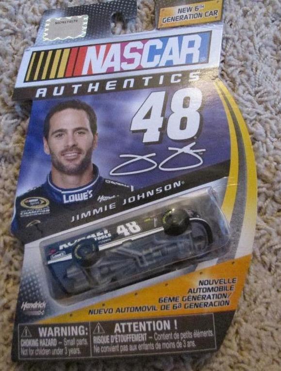 lot 100 image: NASCAR 48 Jimmie Johnson replica ca...