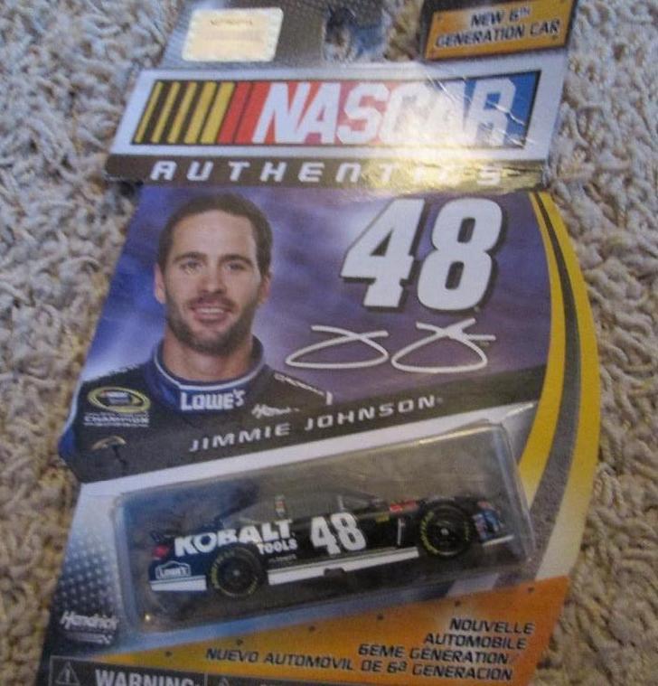 lot 108 image: NASCAR 48 Jimmie Johnson replica ca...