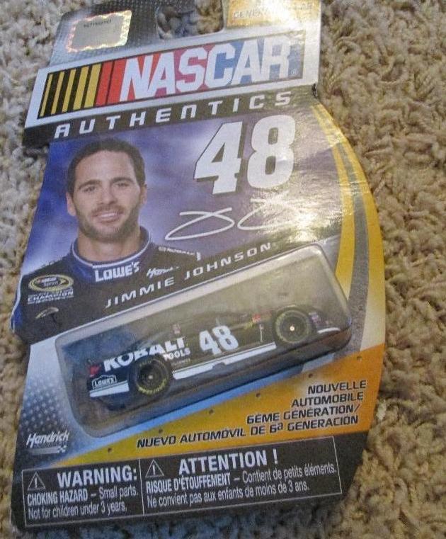 lot 112 image: NASCAR 48 Jimmie Johnson replica ca...