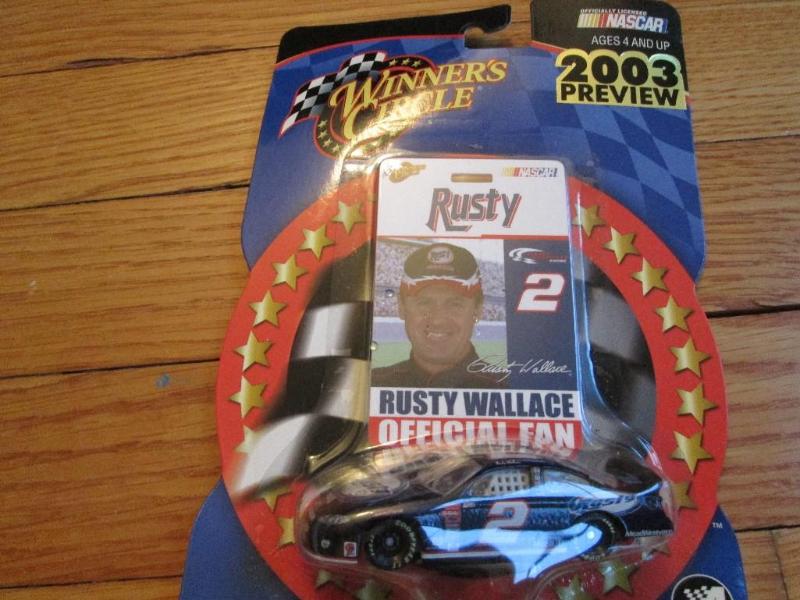 lot 117 image: NASCAR 2003 Preview 3 Rusty Wallace...