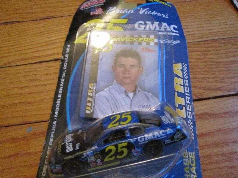 lot 125 image: NASCAR 25 Brian Vickers car and car...