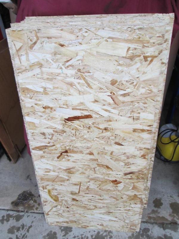 lot 153 image: Lot of 23 Sheets, 2 x 4 foot 14&qu...