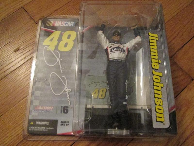 lot 171 image: NASCAR 48 Jimmie Johnson action fig...