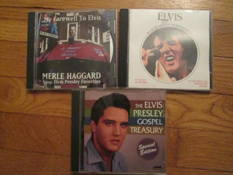 lot 175 image: Elvis Cds...