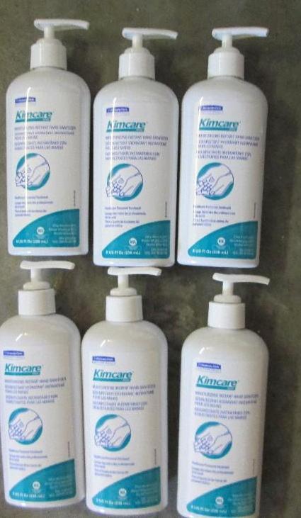 lot 18 image: Lot of 6 8 oz Kimcare moisturizing ...