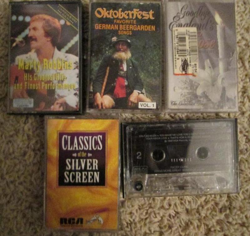lot 182 image: Assorted cassette tapes, includes P...