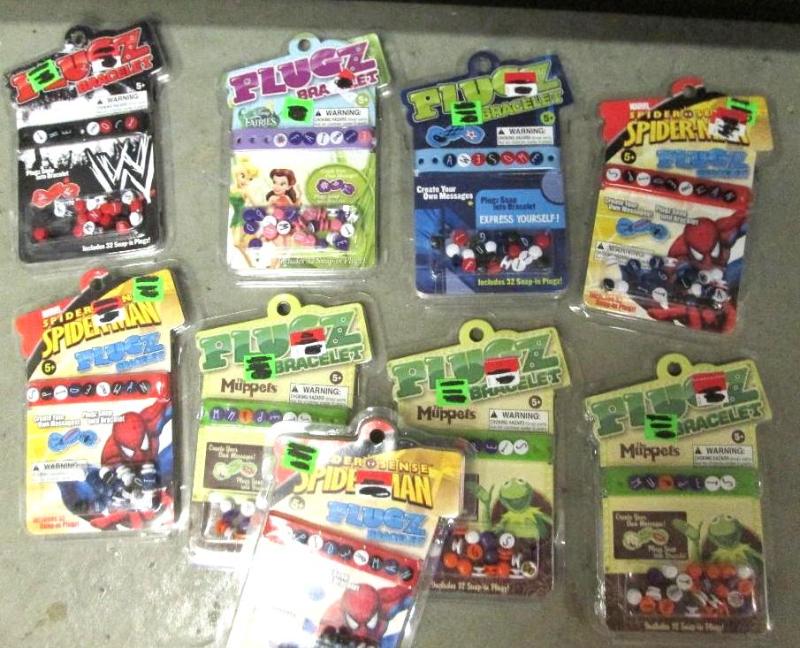 lot 24 image: Lot of Plugs bracelet kits...