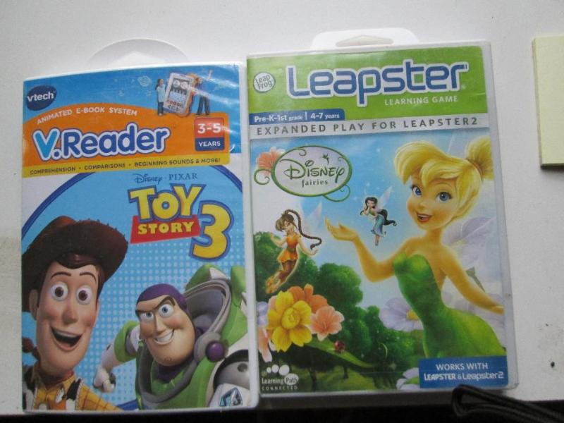 lot 34 image: 2 Leapster games...