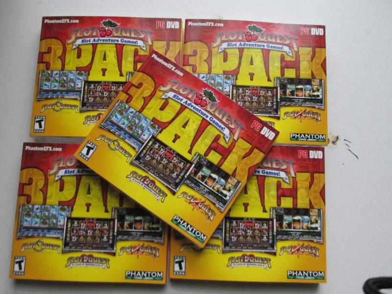 lot 45 image: Lot of 5 Slot Quest PC games...