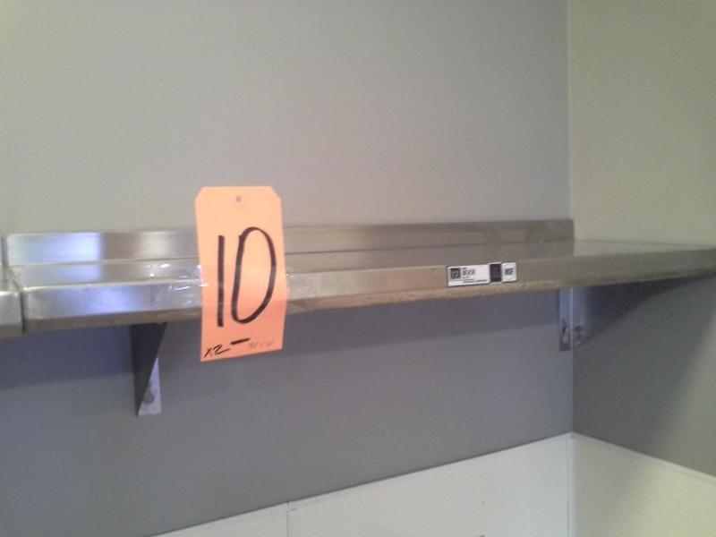 Stainless Steel shelves