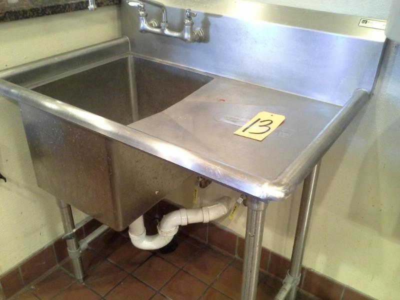 Stainless Steel Prep Sink