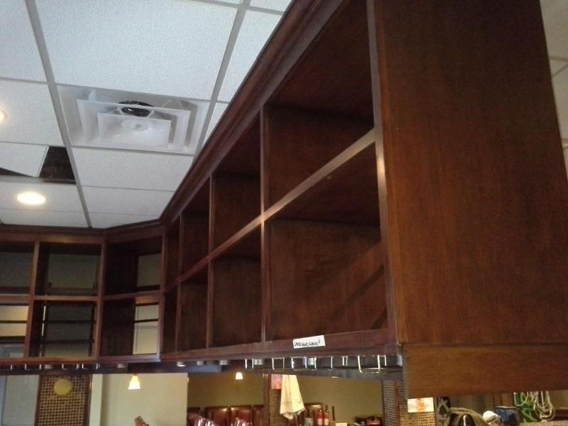 Over Counter Wood Cabinet