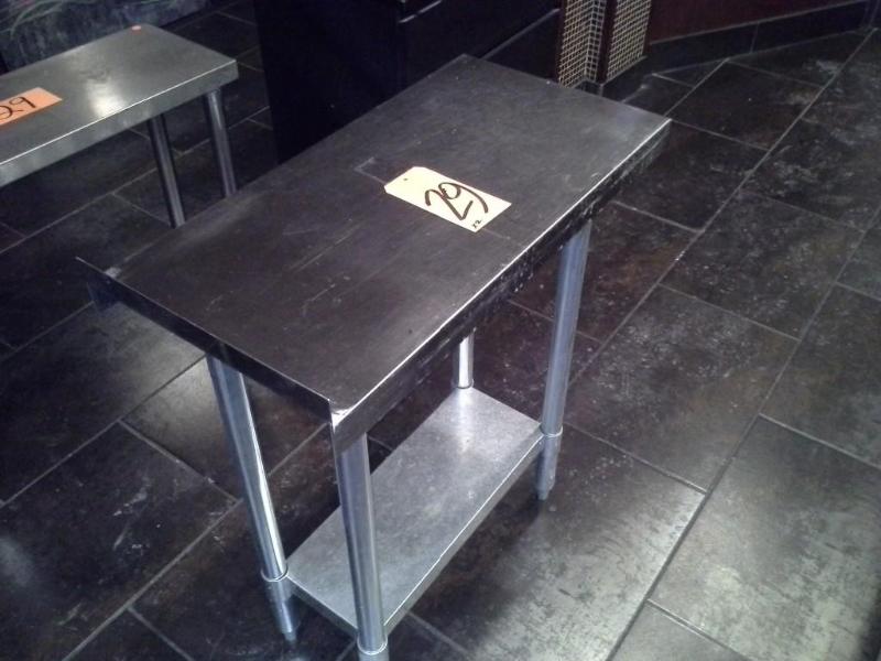 Stainless Steel Tables