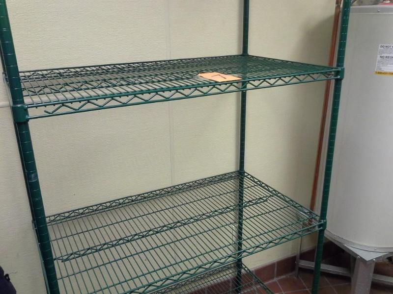 Metro style Coated shelf