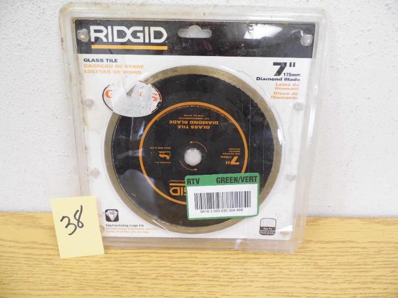 Ridgid 7 Glass Tile Blade
