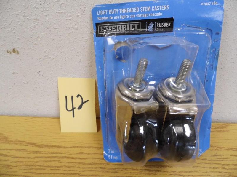 Light Duty Threaded Stem Casters