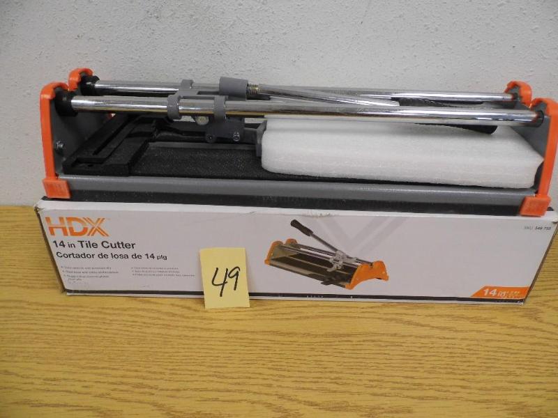 HDX 14 Tile Cutter