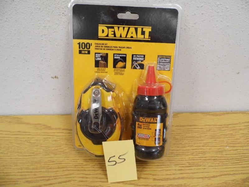 DeWalt 100 Chalk Line Kit