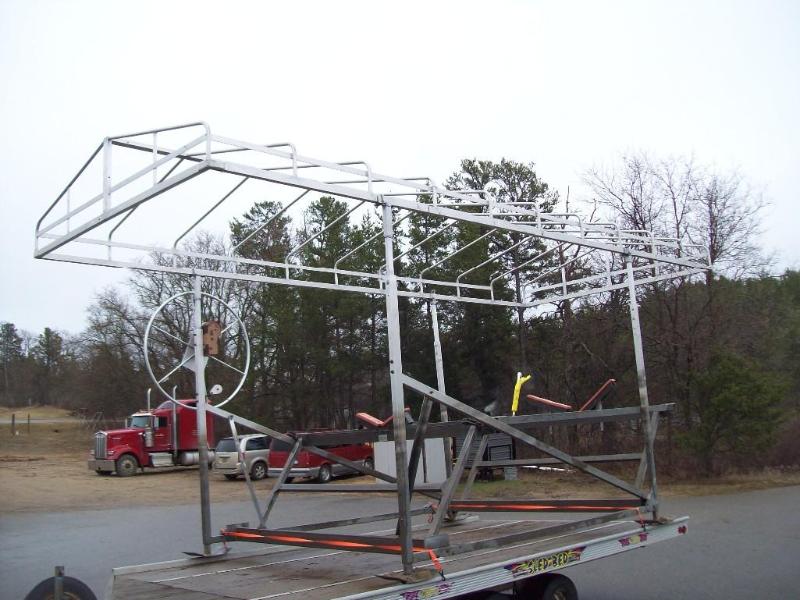 Shore Station Boat Lift -NEW Canopy...